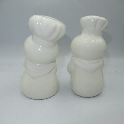 1997★Doughboy★Doughboy★Salt & Pepper★S & P★Salt & Pepper★Pottery★Figure★Doll★Stuffed animal★PILLSBURY