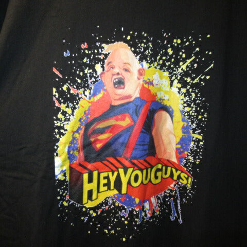 The Goonies★The Goonies★T-shirt★Sloth★Chunk★Stuffed animal★Doll★Figure★XL size★Black