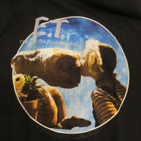映画E.T★E.T★ドリュー・バリモア★Tシャツ★ぬいぐるみ★人形★フィギュア★XLサイズ★ブラック