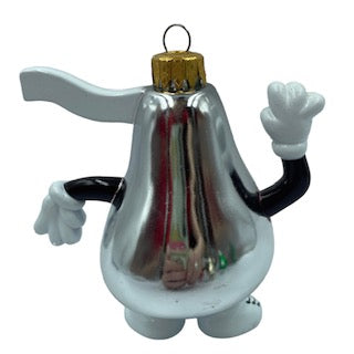 1998年★90's★HERSHEY'S★ハーシーズ★オーナメント★シルバー★フィギュア★キスチョコ★ぬいぐるみ★フィギュア★人形★企業物★アドバタイジング★