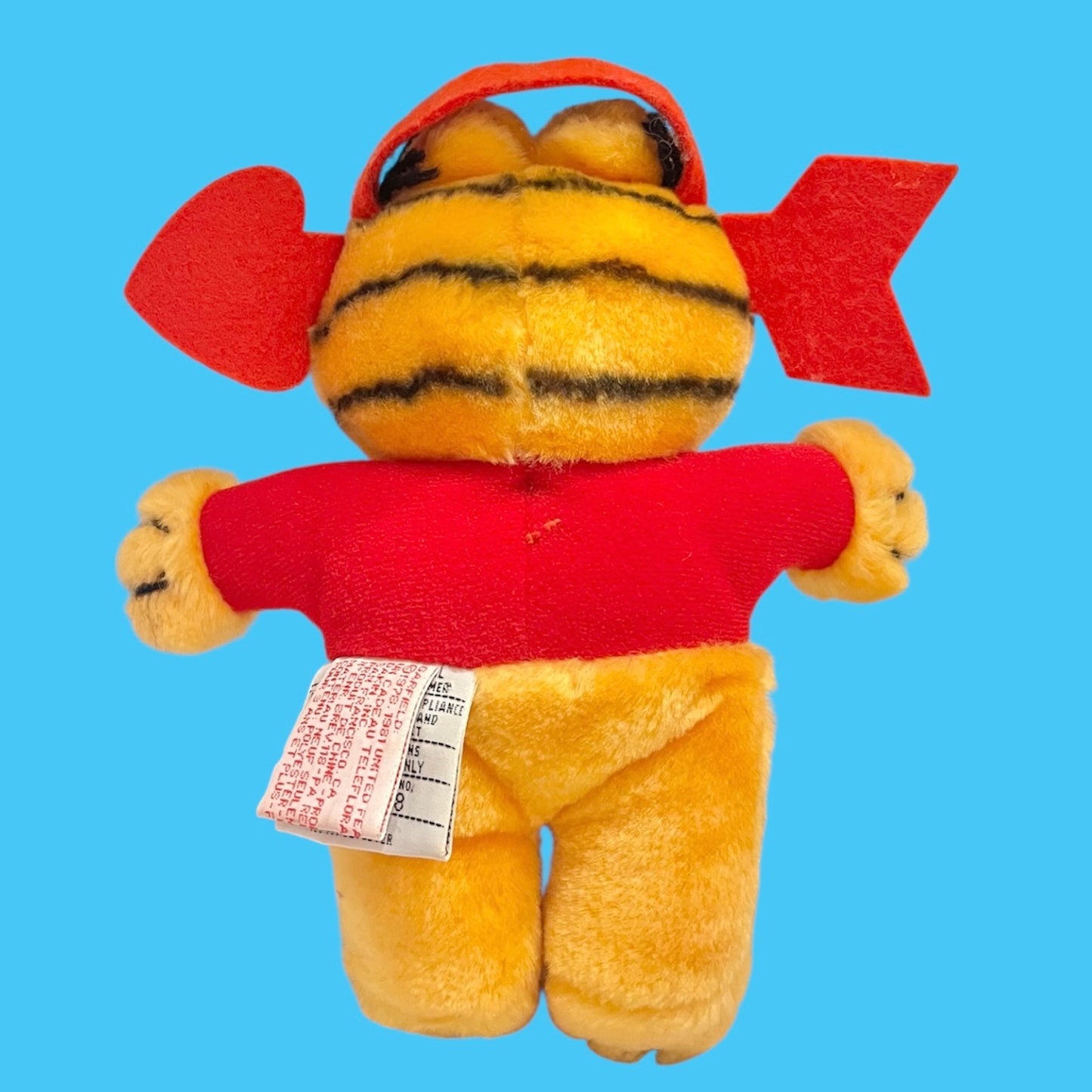 1981年★80's★DAKIN★ダキン★Garfield★ガーフィールド★VALENTINE★バレンタイン★Heart★ハート★LOVE★ラブ★Plush★ぬいぐるみ★フィギュア★人形