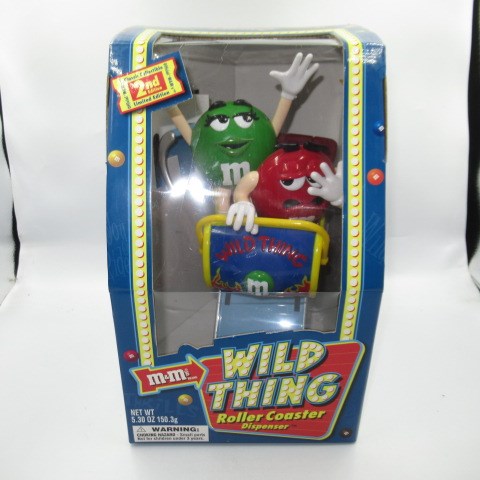 m&m's★エムアンドエムズ★チョコレート★ディスペンサー★ジェットコースター★フィギュア★人形★ぬいぐるみ★ビンテージ★