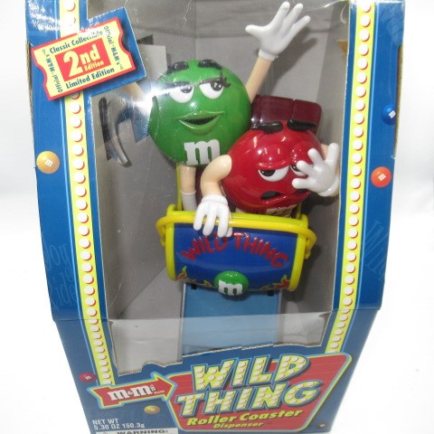 m&m's★エムアンドエムズ★チョコレート★ディスペンサー★ジェットコースター★フィギュア★人形★ぬいぐるみ★ビンテージ★