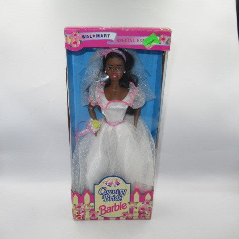 90's★1994年★Barbie★バービー★Country Bride★カントリーブライド★花嫁★ウェディングドレス★黒人★WAL MART ★special edition★フィギュア★人形★