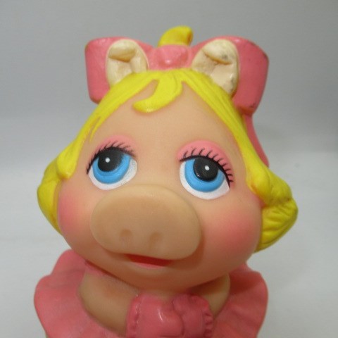 80’s★マペッツ★Mappet show★ベイビーピギー★ミス ピギー★ソフビ人形★フィギュア★人形★ぬいぐるみ★