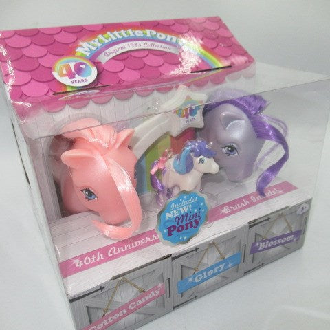 2023★My Little Pony★マイリトルポニー★40th★cotton candy★blossom★フィギュア★人形★ぬいぐるみ★mini pony付き★