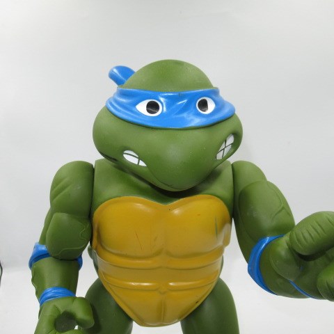 1989年★80's★TURTLES★タートルズ★ジャイアントタートルズ★レオナルド★フィギュア★人形★ぬいぐるみ★３６センチ★