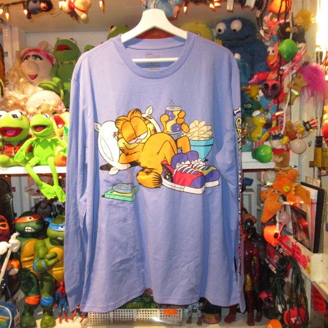 GARFIELD★Garfield★T-shirt★Long sleeve★Long T★Long sleeve★XL size★New★Figure★Doll★Plush toy★ 