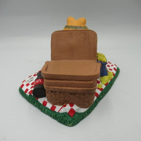 80's★ビンテージ★GARFIELD★ガーフィールド★置物★スタチュー★スイカ★THE GOURMET★フィギュア★人形★ぬいぐるみ★