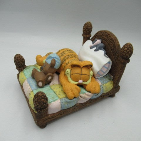 80’s★ビンテージ★GARFIELD★ガーフィールド★置物★スタチュー★ベッド★CATNUP★フィギュア★人形★ぬいぐるみ★