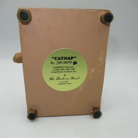 80’s★ビンテージ★GARFIELD★ガーフィールド★置物★スタチュー★ベッド★CATNUP★フィギュア★人形★ぬいぐるみ★