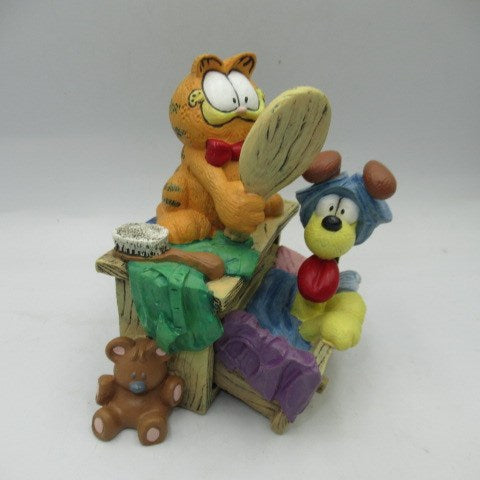 80's★ビンテージ★GARFIELD★ガーフィールド★置物★スタチュー★ガーフィールド＆オーディ★HERE’S LOOKIN’AT ME★フィギュア★人形★ぬいぐるみ★