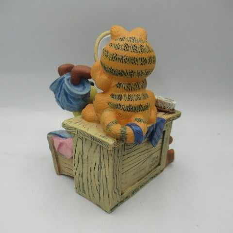 80's★ビンテージ★GARFIELD★ガーフィールド★置物★スタチュー★ガーフィールド＆オーディ★HERE’S LOOKIN’AT ME★フィギュア★人形★ぬいぐるみ★