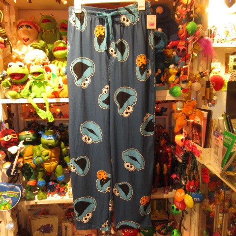 SESAME STREET★セサミストリート★ルームパンツ★パジャマパンツ★Men's Sサイズ★クッキーモンスター★新品★フィギュア★人形★ぬいぐるみ★