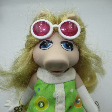 Rare! 2006★The Muppets★Muppet Show★★KERMIT★Miss. Piggy★Kermit &amp; Miss Piggy★Porcelain Doll★Afro★70'S★Figure★Doll★ 