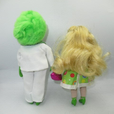 Rare! 2006★The Muppets★Muppet Show★★KERMIT★Miss. Piggy★Kermit &amp; Miss Piggy★Porcelain Doll★Afro★70'S★Figure★Doll★ 