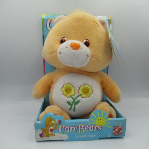 2002★CareBears★care bear★friendbear★flour★orange★boxed★vintage★doll★figure★plush★ 