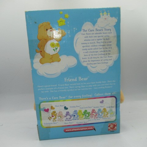 2002★CareBears★care bear★friendbear★flour★orange★boxed★vintage★doll★figure★plush★ 