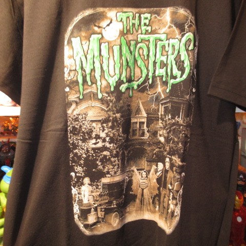 The Munsters★Monsters★Franken★Tshirt★Men's★L size★★Black★New★Figure★Doll★Plush toy★ 