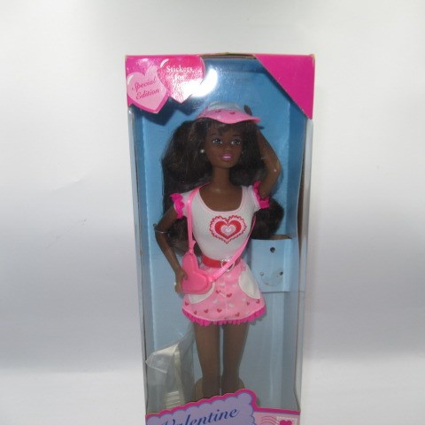 1996年★Barbie★バービー★Valentaine Fun★バレンタイン★フィギュア★人形★ぬいぐるみ★ビンテージ★アフリカンアメリカン★ブラック★