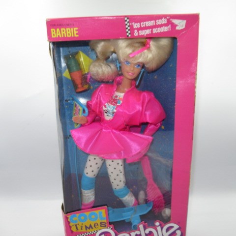 1988年★Barbie★バービー★Cool Times Barbie★フィギュア★人形★ぬいぐるみ★ビンテージ★サンデー★