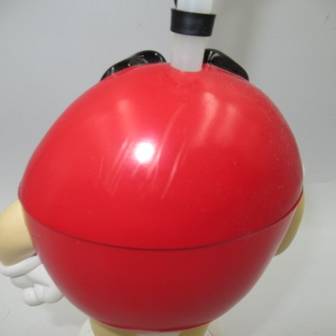 90’s★M&M's★エムアンドエムズ★ドリンクボトル★タンブラー★ディスプレイ★ディスペンサー★フィギュア★ぬいぐるみ★人形★レッド★