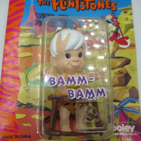 1994年★90's★THE FLiNTSTONES★フリントストーン★BAMM-BAMM★WiND-UPFiGURiNE★トコトコ★★vintage★ビンテージ★人形★フィギュア★ぬいぐるみ★