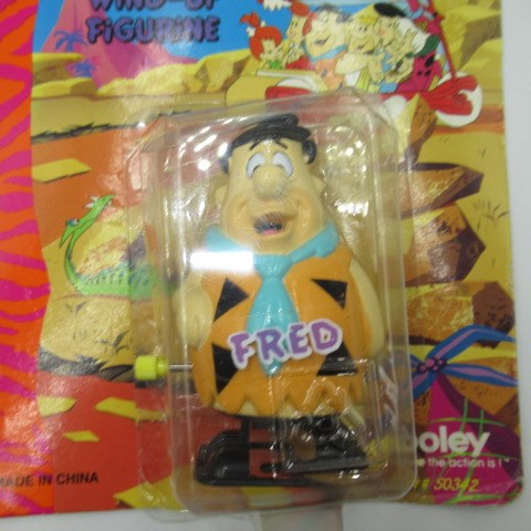1994年★90's★THE FLiNTSTONES★フリントストーン★FRED★WiND-UPFiGURiNE★トコトコ★★vintage★ビンテージ★人形★フィギュア★ぬいぐるみ★