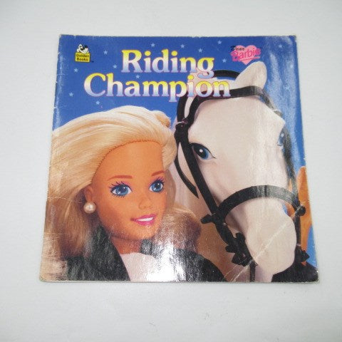 1995年★90's★Mattel★マテル★Barbie★バービー★vintage★ビンテージ★book★ブック★絵本★★Riding Champion★人形★ぬいぐるみ★フィギュア★