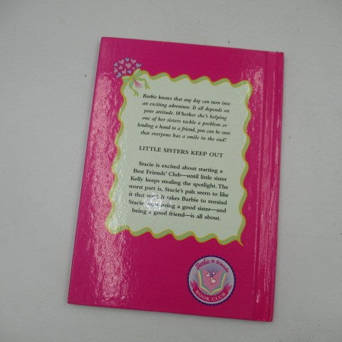 1999年★90's★Mattel★マテル★Barbie★バービー★vintage★ビンテージ★book★ブック★絵本★★Little Sisters Keep Out★人形★ぬいぐるみ★フィギュア★
