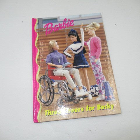 1999年★90's★Mattel★マテル★Barbie★バービー★vintage★ビンテージ★book★ブック★絵本★★Three Cheers for Becky★人形★ぬいぐるみ★フィギュア★