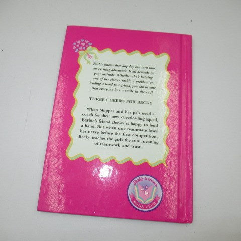 1999年★90's★Mattel★マテル★Barbie★バービー★vintage★ビンテージ★book★ブック★絵本★★Three Cheers for Becky★人形★ぬいぐるみ★フィギュア★
