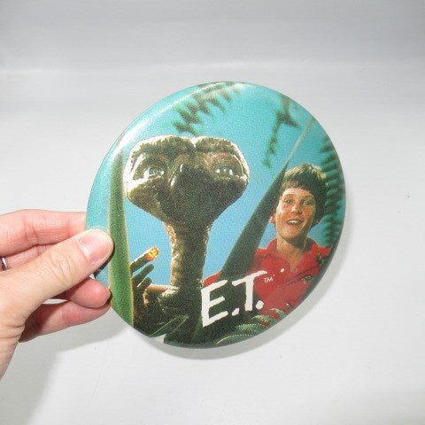 80's★ET★Movie ET★Big Can Badge★BIG SIZE★Badge★Doll★Figure★Plushie★ 