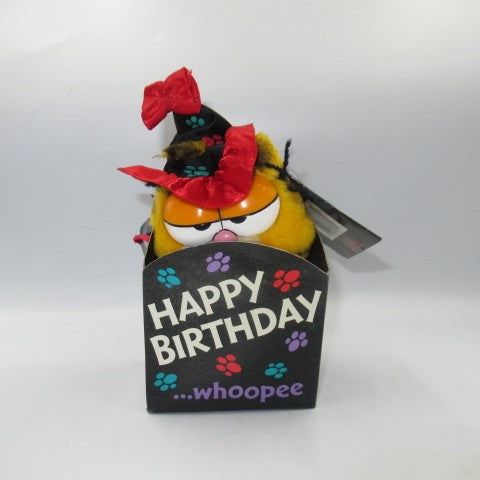 80's★GARFIELD★ガーフィールド★HAPPY BIRTHDAY★人形★フィギュア★ぬいぐるみ★ビンテージ★