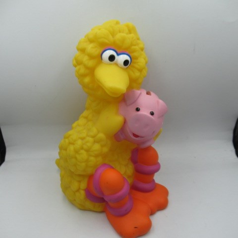 ビンテージ★SESAMI STREET★セサミストリート★BIG BIRD★ビッグバード★ソフビバンク★BANK★貯金箱★ピギーバンク★マペッツ★フィギュア★ぬいぐるみ★人形★
