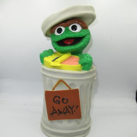 ビンテージ★SESAMI STREET★セサミストリート★OSCAR★オスカー★ソフビバンク★BANK★貯金箱★マペッツ★フィギュア★ぬいぐるみ★人形★