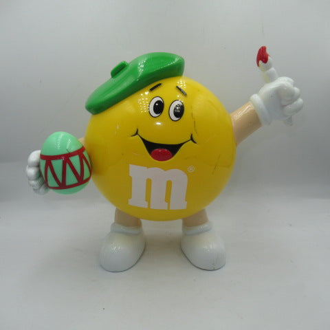 1992年★m＆m's★エムアンドエムズ★チョコレートディスペンサー★人形★フィギュア★ぬいぐるみ★イエロー★イースター★