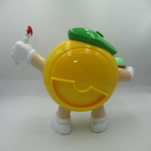 1992年★m＆m's★エムアンドエムズ★チョコレートディスペンサー★人形★フィギュア★ぬいぐるみ★イエロー★イースター★