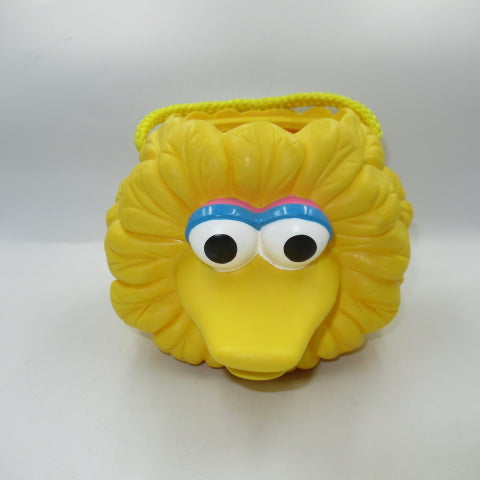 1997年★SESAME STREET★セサミストリート★ビッグバード★バスケット★バケツ★ソフビ★人形★フィギュア★ぬいぐるみ★ビンテージ★