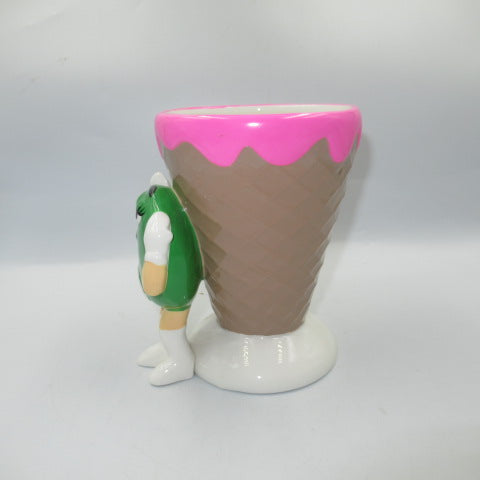 m&m's★エムアンドアムズ★アイスクリームの陶器のサンデーグラス★人形★フィギュア★ぬいぐるみ★