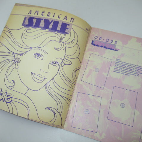 1989年★Barbie★バービー★ステッカーアルバム★人形★フィギュア★ぬいぐるみ★本★ビンテージ★