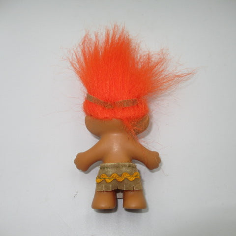 vintage★ビンテージ★RUSS★troll★トロール★doll★民族★orange★オレンジ★約18センチ★人形★フィギュア★ぬいぐるみ★