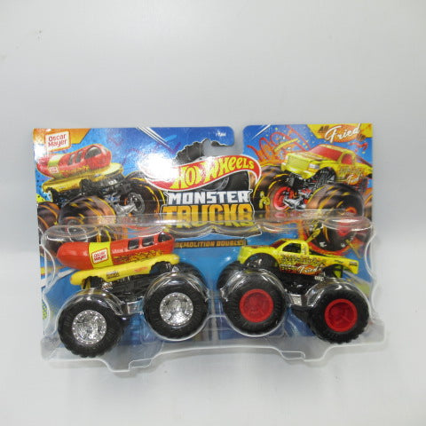 HOTWHEELS★ホットウィール★MONSTER TRUCKS★モンスタートラック★２体セット★フィギュア★人形★ぬいぐるみ★ミニカー★車★OSCAR MAYER★ウィンナー★ホットドッグ★