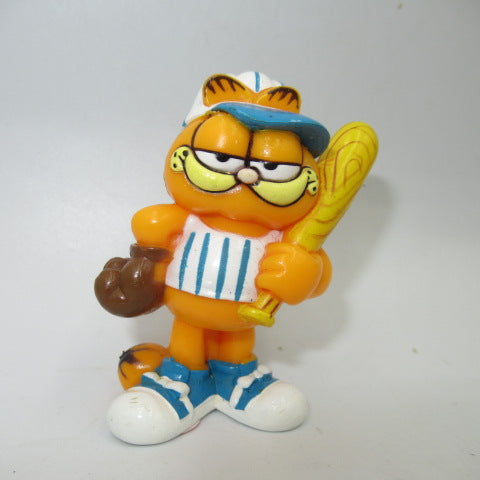 80's★GARFIELD★Garfield★PVC doll★Vintage★Figure★Doll★Plush toy★Baseball★ 