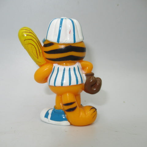 80's★GARFIELD★Garfield★PVC doll★Vintage★Figure★Doll★Plush toy★Baseball★ 