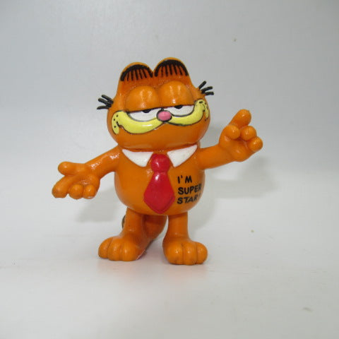 80's★GARFIELD★ガーフィールド★PVC人形★ビンテージ★フィギュア★人形★ぬいぐるみ★ネクタイ★