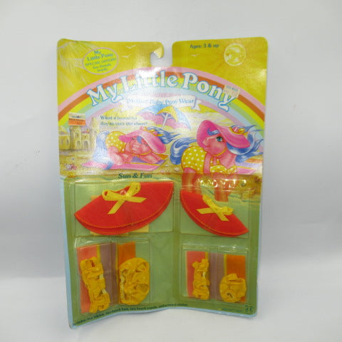 レア！1985年★80's★My Little Pony★マイリトルポニー★服★コスチューム★小物★Mother&Baby Pony Wear★大人とベイビーの服★人形★フィギュア★ぬいぐるみ★Sun＆Fun★水着★