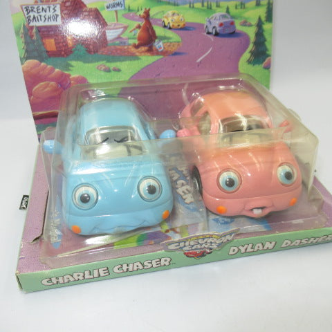 2002年★The Chevron Cars★シェブロンカー★ベイビーセット★人形★フィギュア★ぬいぐるみ★ミニカー★車★ピンク★ブルー★