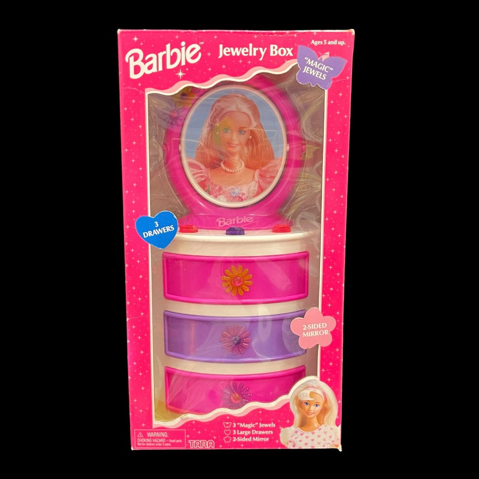 1996年★90's★Barbie★バービー★Jewelry Box★ジュエリーボックス★アクセサリーケース★フィギュア★人形★ぬいぐるみ★ビンテージ★
