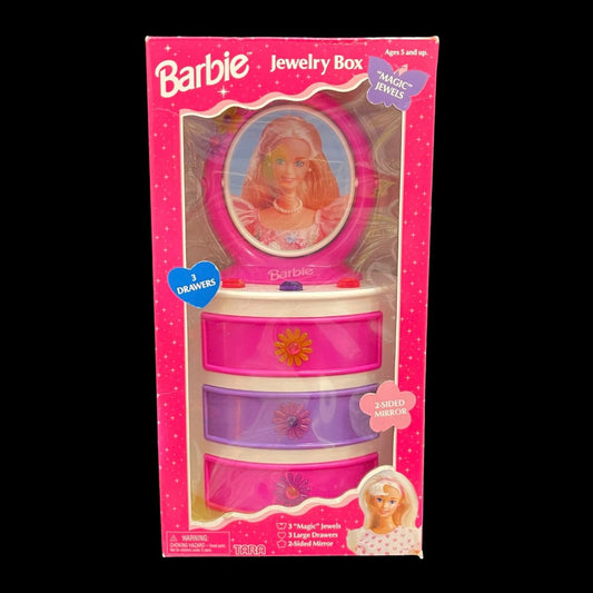 1996年★90's★Barbie★バービー★Jewelry Box★ジュエリーボックス★アクセサリーケース★フィギュア★人形★ぬいぐるみ★ビンテージ★